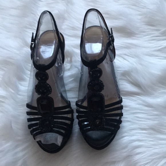 SOLD Antonio Melani Wedges - Picture 2 of 4